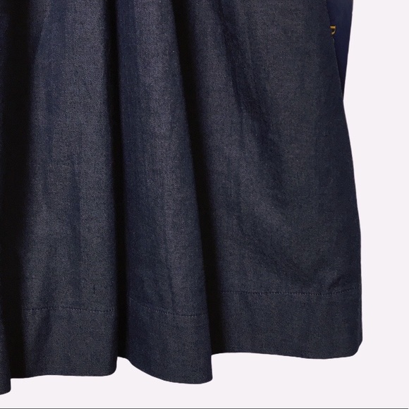 SOLD 🎄NWT POLO RALPH LAUREN Navy Blue Embroidered Dress - Picture 5 of 9